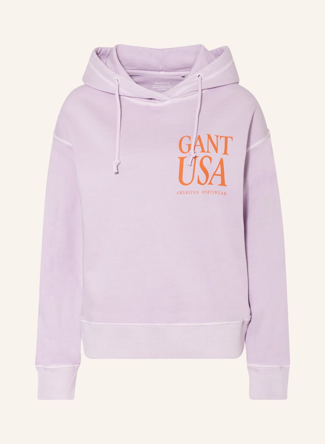 Image of Gant Hoodie violett
