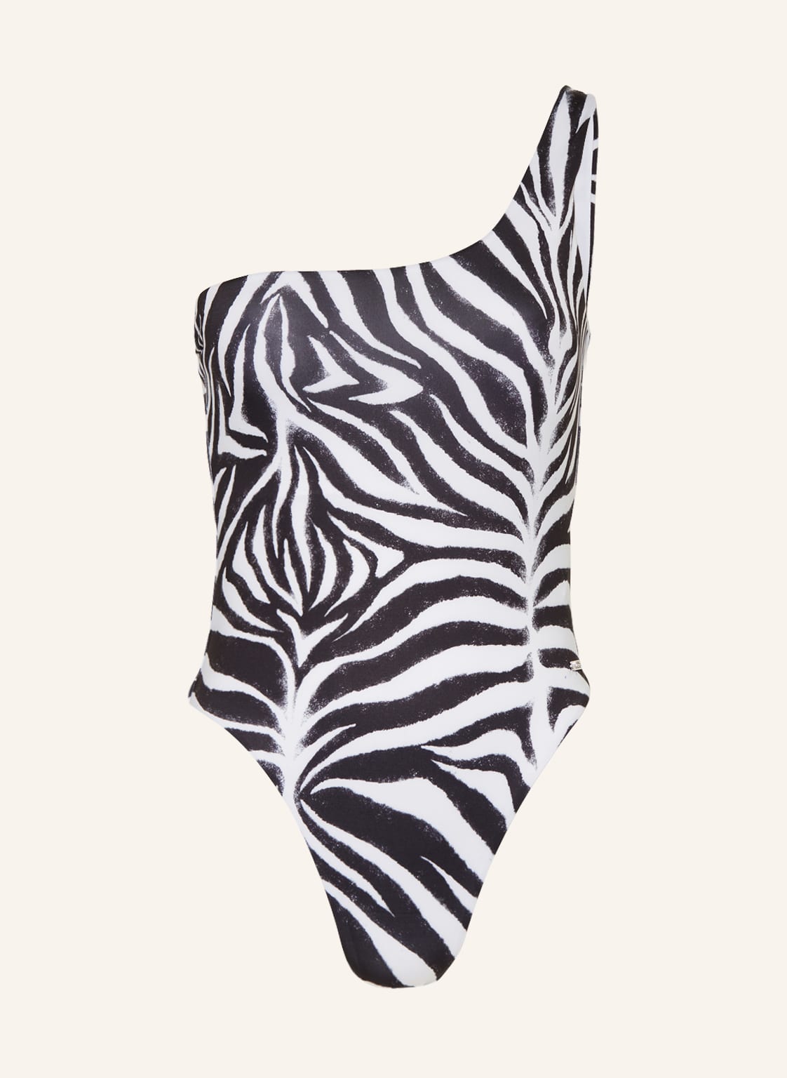 Image of Hugo One-Shoulder-Badeanzug Savanna schwarz