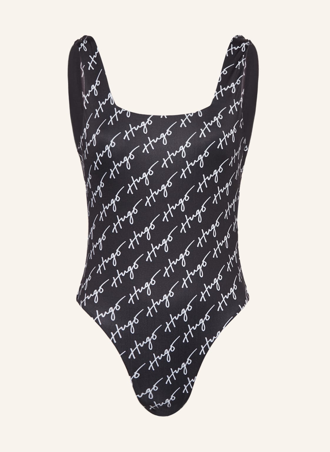 Image of Hugo Badeanzug Signature schwarz