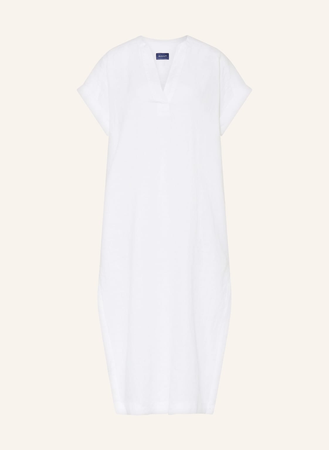 Image of Gant Leinenkleid weiss