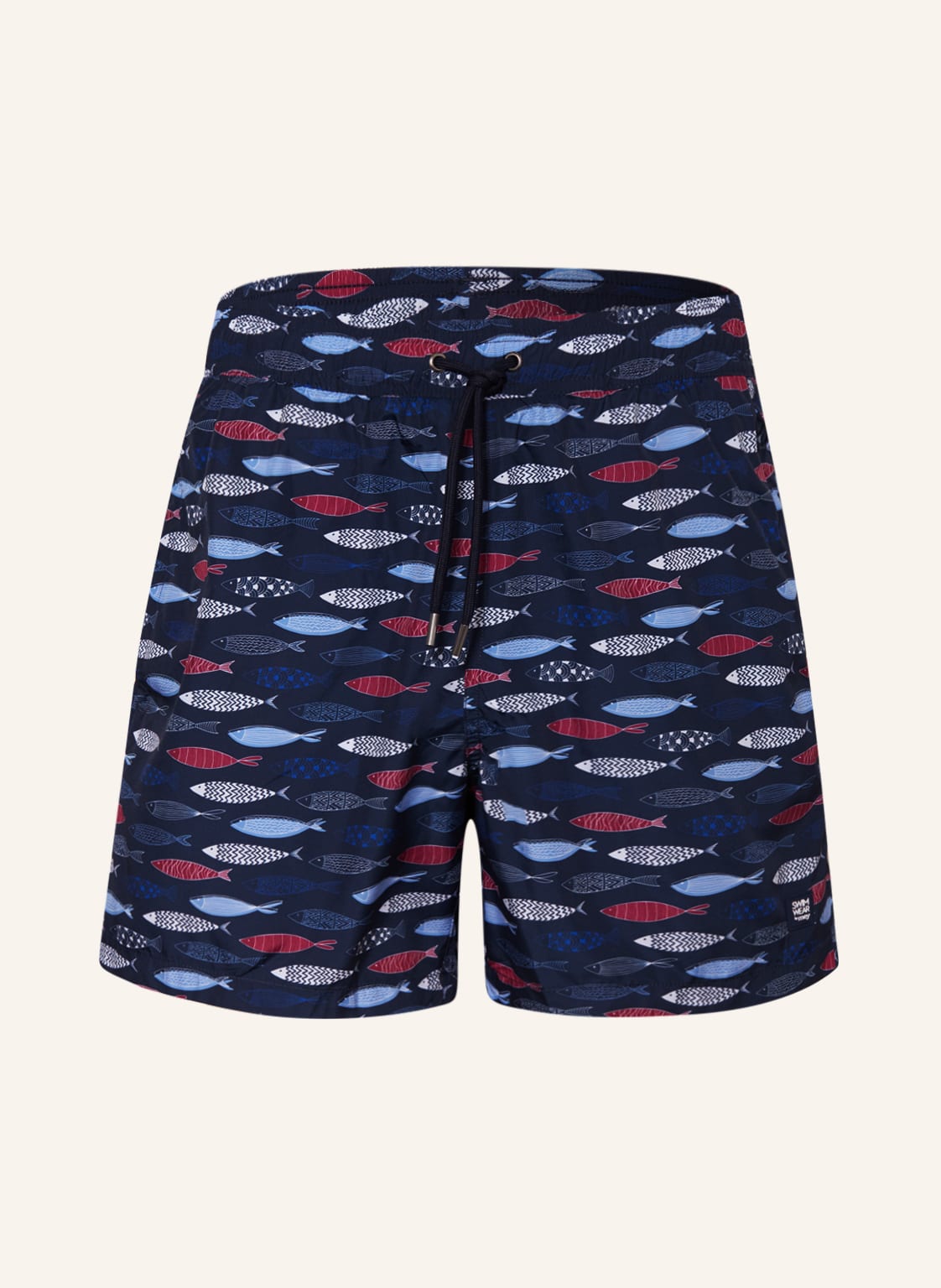Image of Mey Badeshorts Serie Fish blau