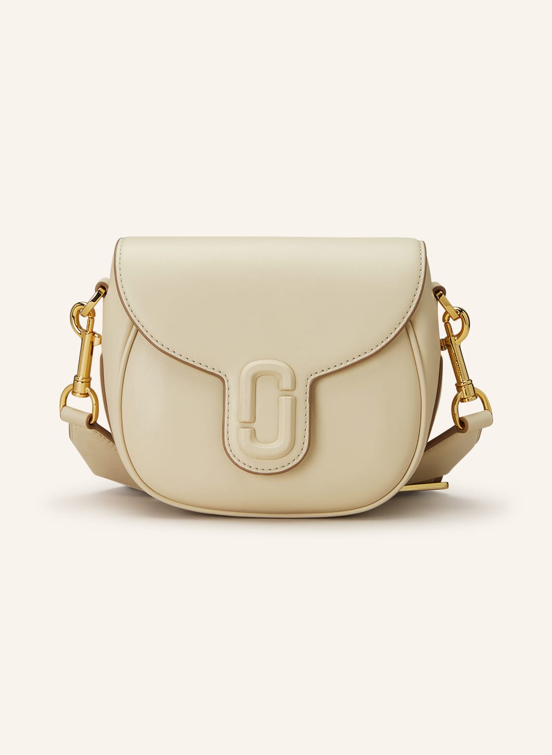 Image of Marc Jacobs Umhängetasche The Small Saddle beige