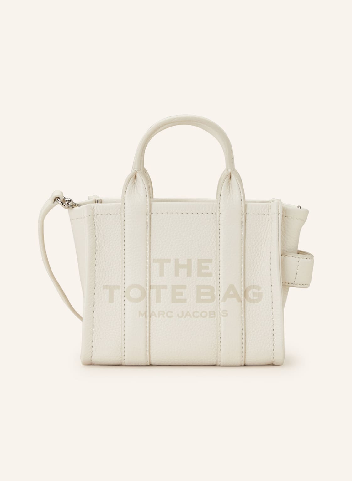 Image of Marc Jacobs Shopper Micro Tote weiss