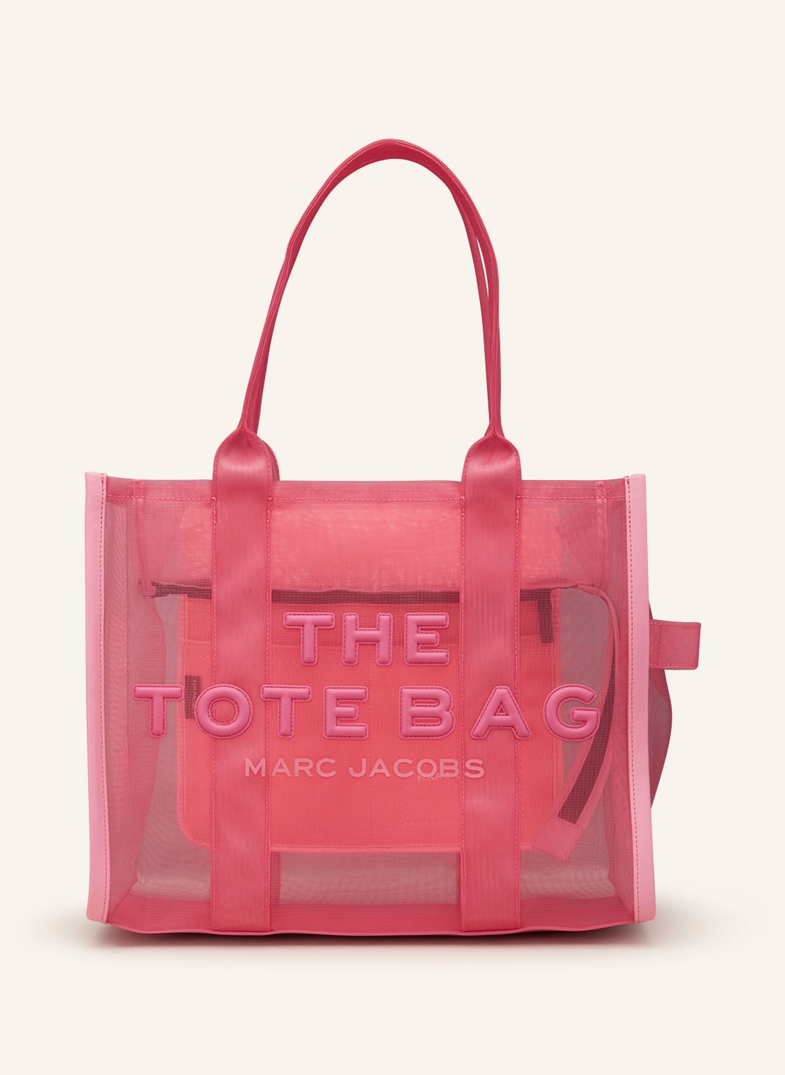 Image of Marc Jacobs Shopper Traveller Tote L pink