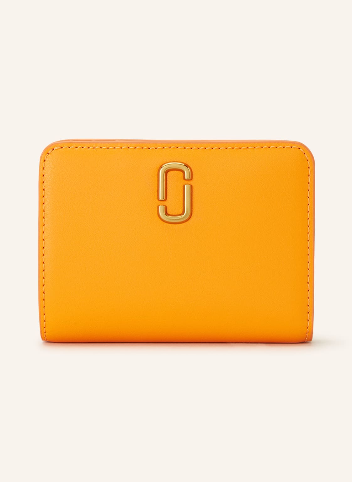 Image of Marc Jacobs Geldbörse Mini Compact Wallet orange