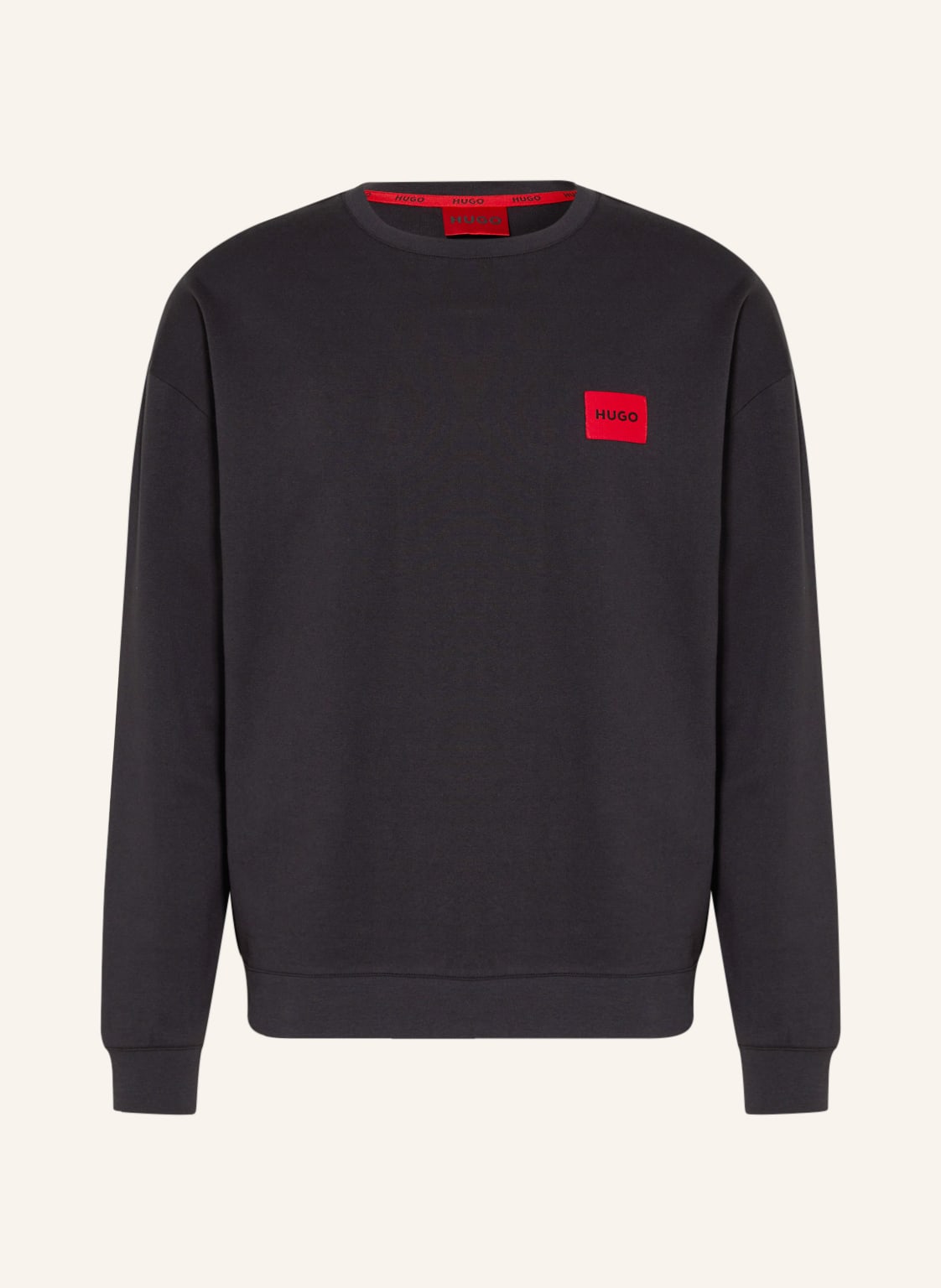 Image of Hugo Lounge-Sweatshirt schwarz