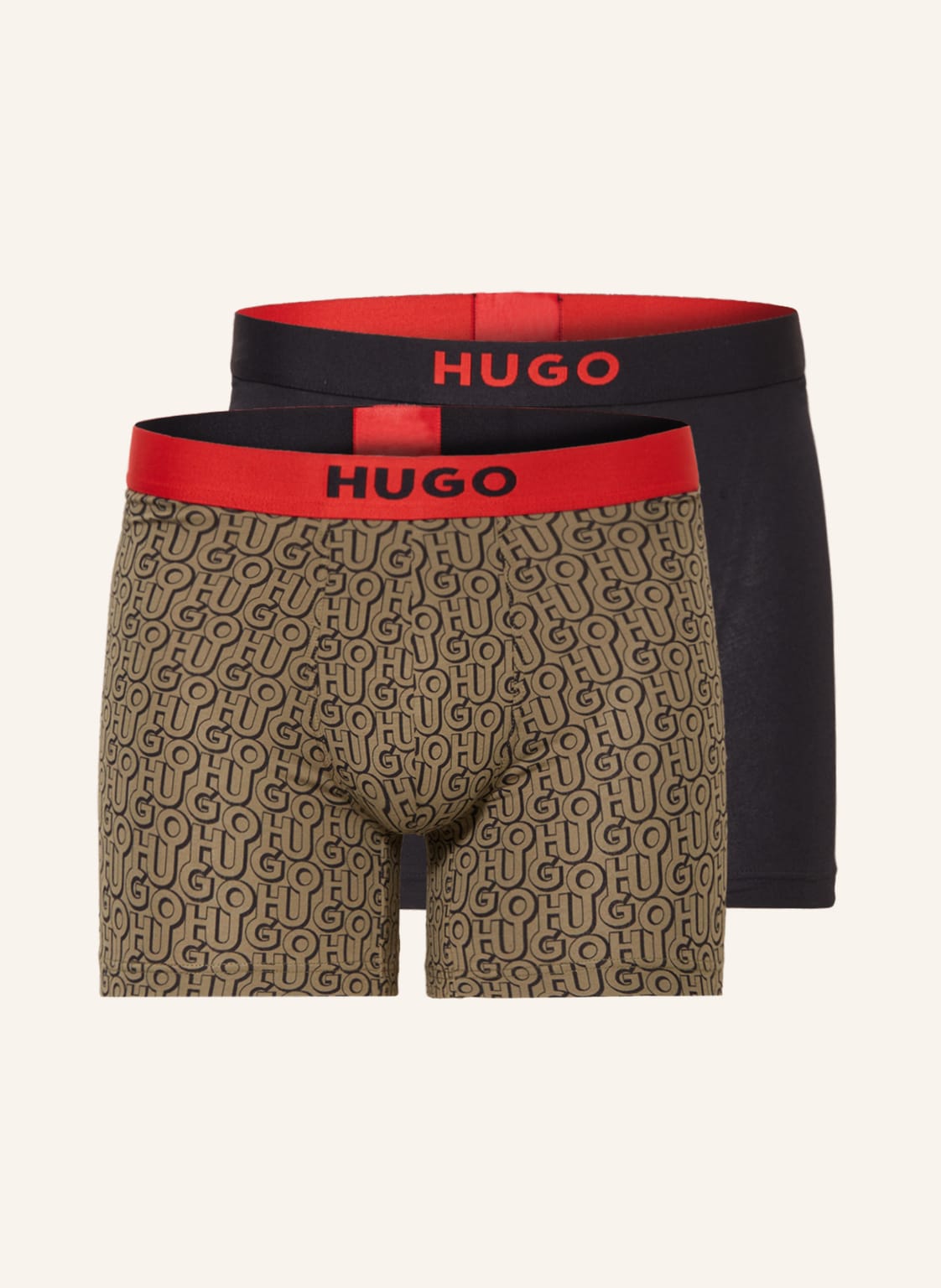 Image of Hugo 2er-Pack Boxershorts gruen