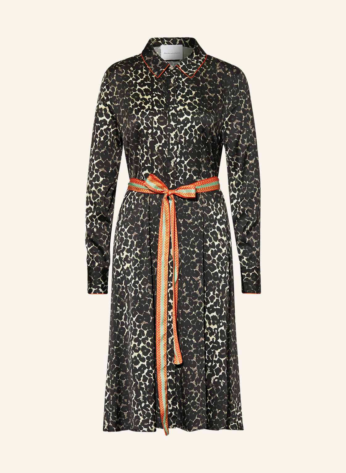 Image of Delicatelove Hemdblusenkleid Amira schwarz