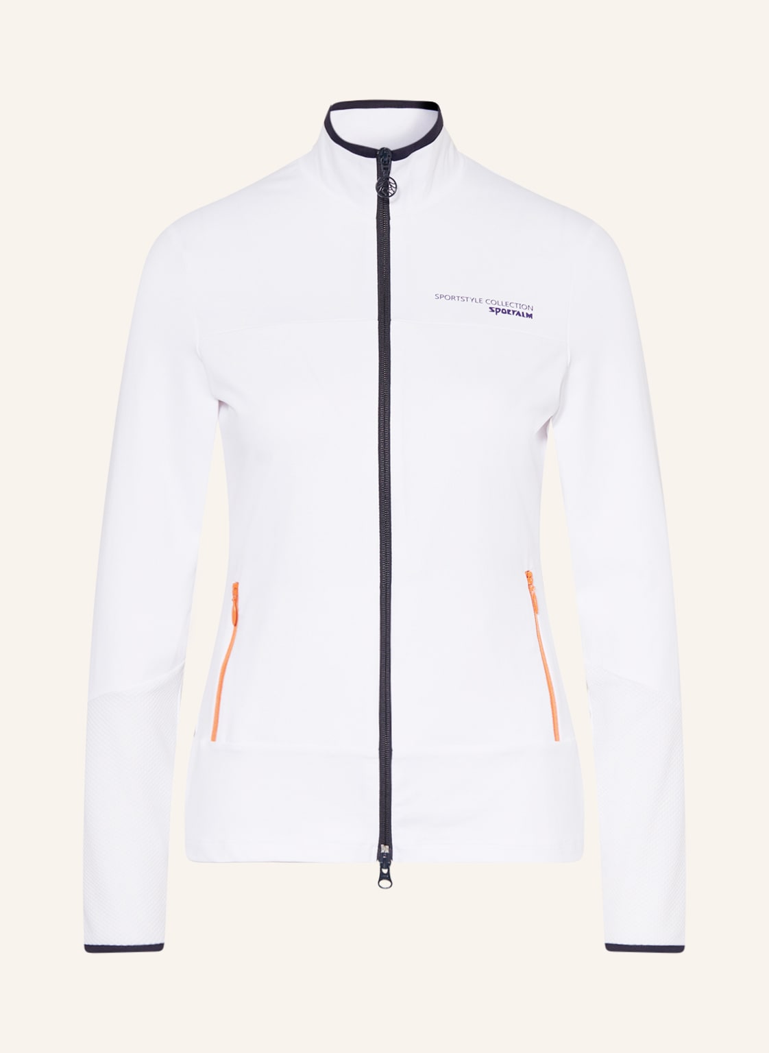 Image of Sportalm Midlayer-Jacke Mit Mesh weiss