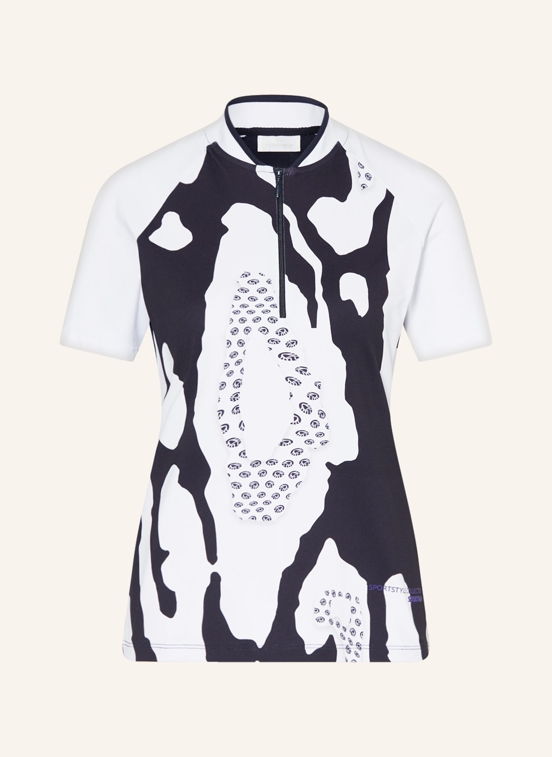 Image of Sportalm T-Shirt Mit Mesh blau