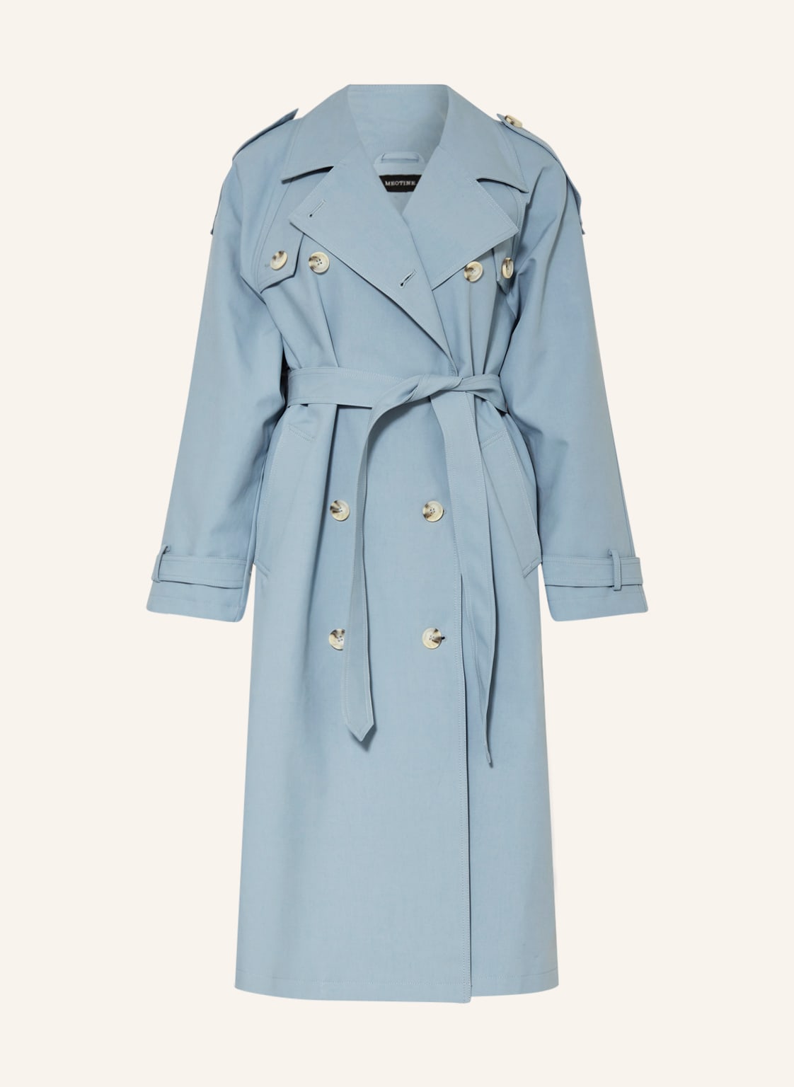 Image of Meotine Trenchcoat blau