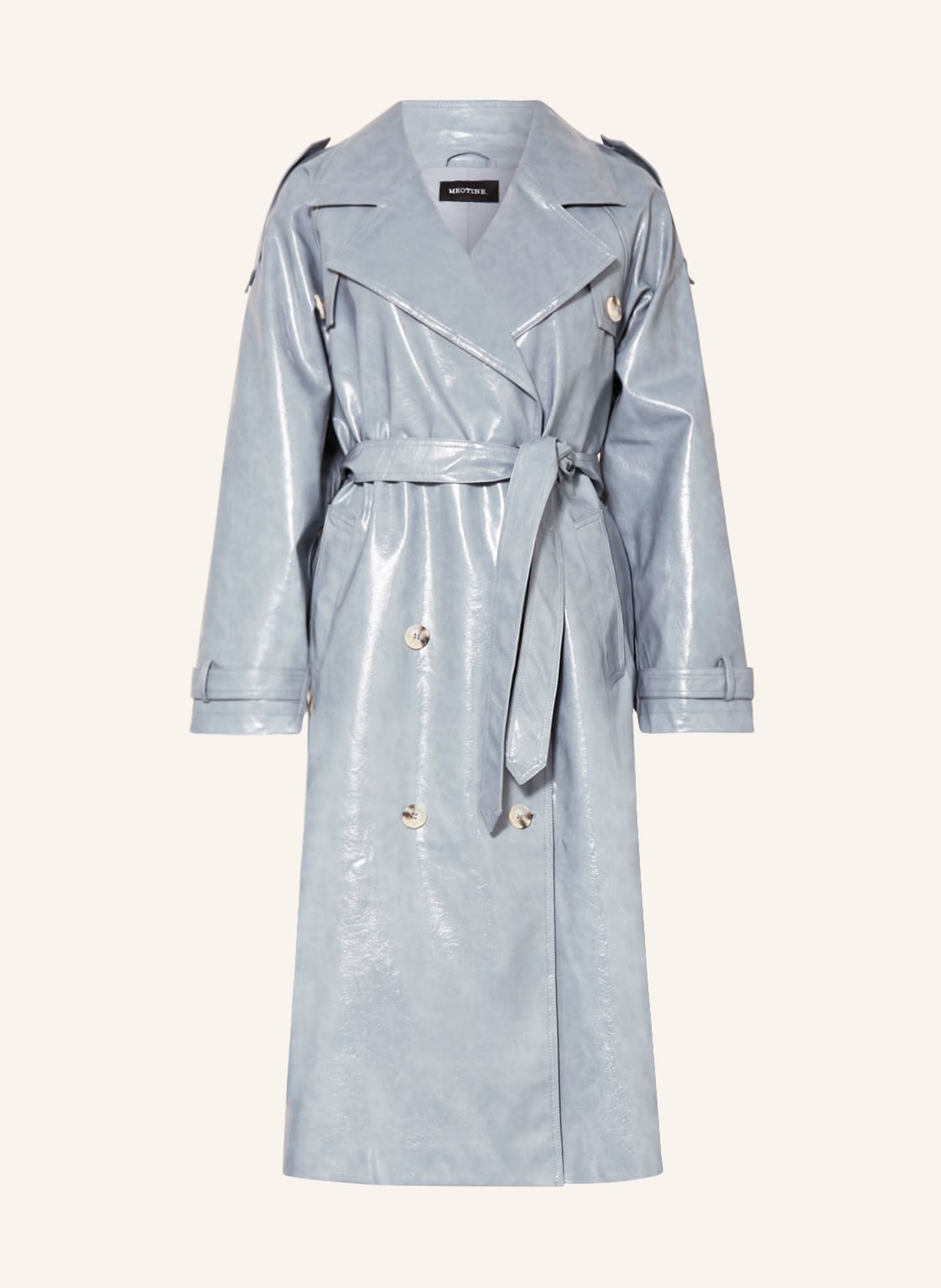 Image of Meotine Trenchcoat Bobby blau