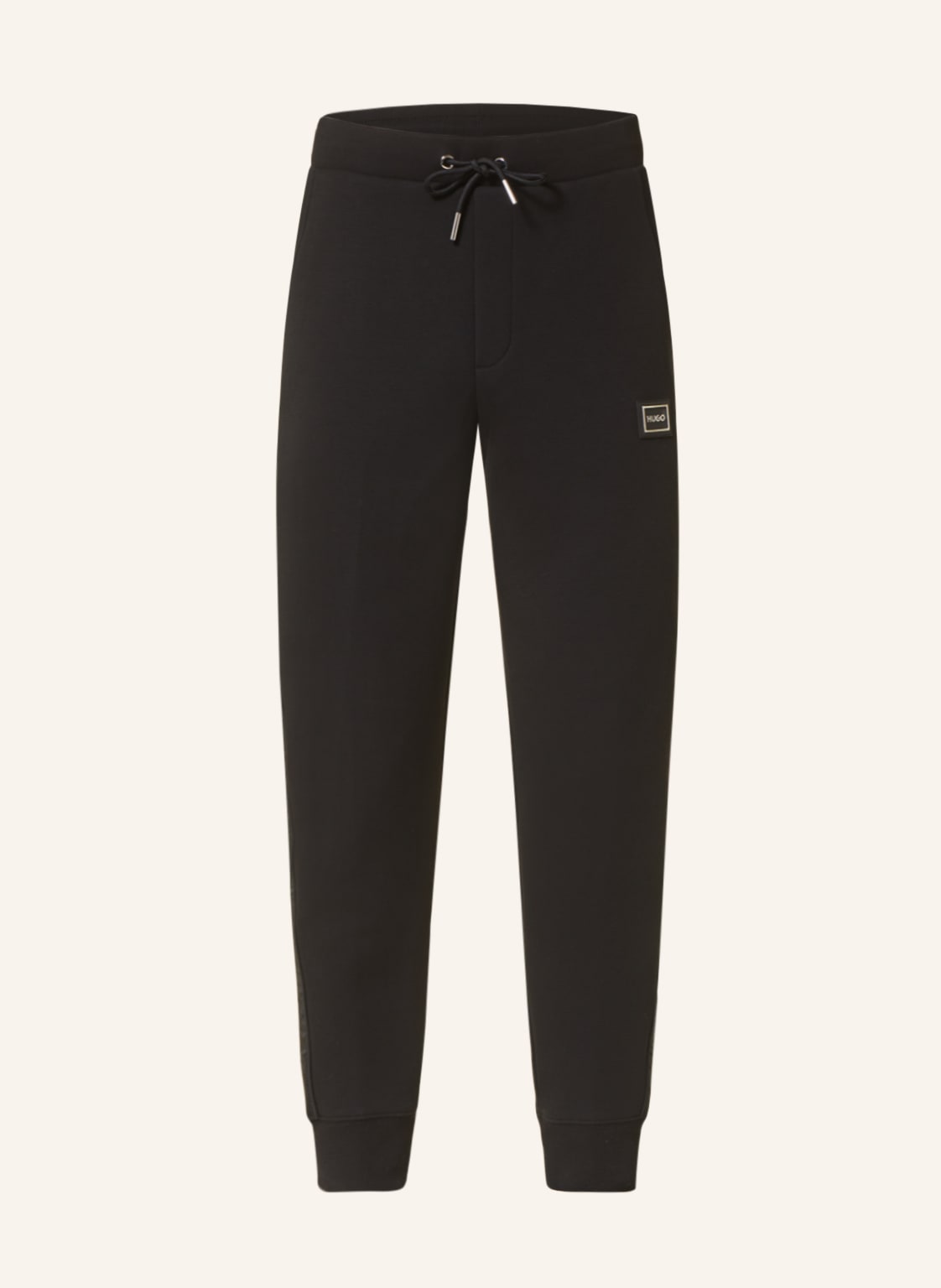 Image of Hugo Sweatpants Dimax Mit Galonstreifen schwarz