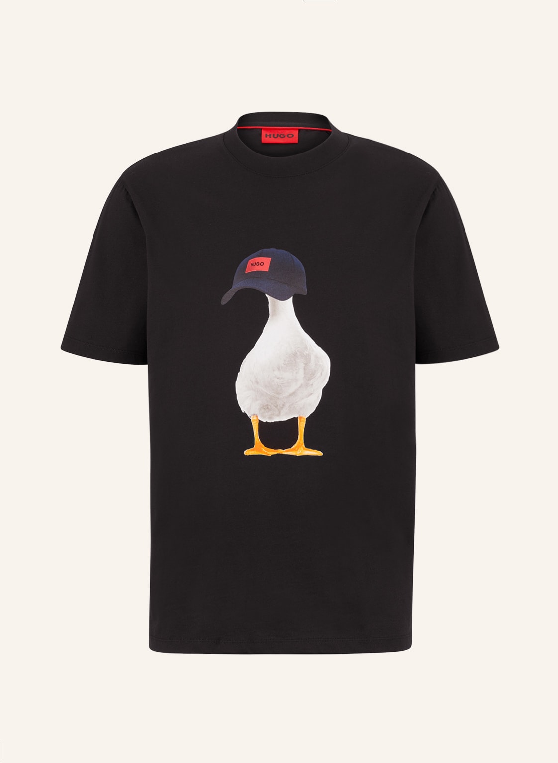 Image of Hugo T-Shirt Ducky schwarz