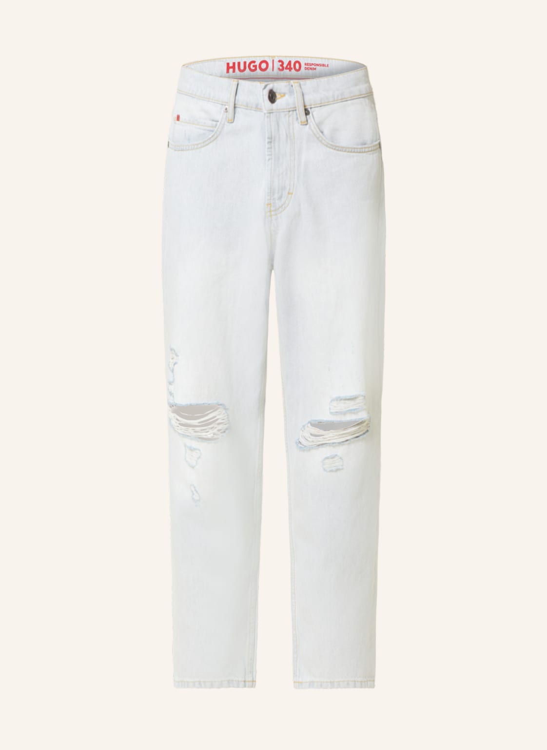 Image of Hugo Jeans Hugo 340 Loose Tapered Fit blau