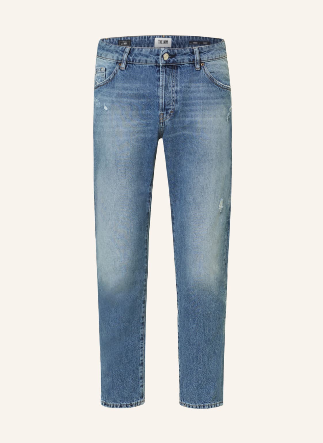 Image of The.Nim Standard Destroyed Jeans Conner Carrot Fit blau