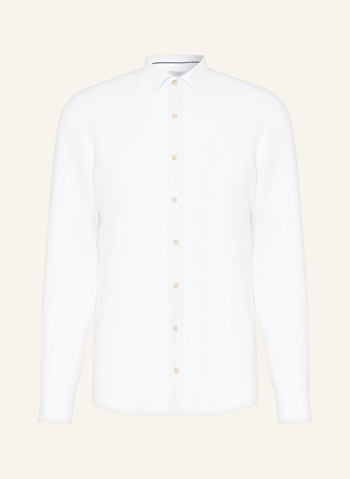 Image of Olymp Leinenhemd Level Five Body Fit weiss