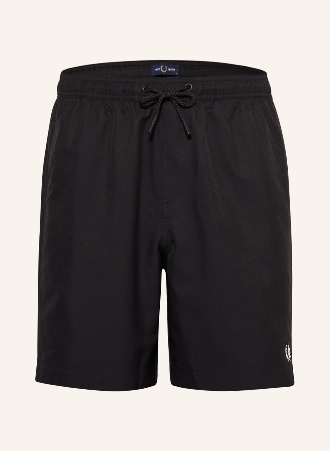 Image of Fred Perry Badeshorts schwarz