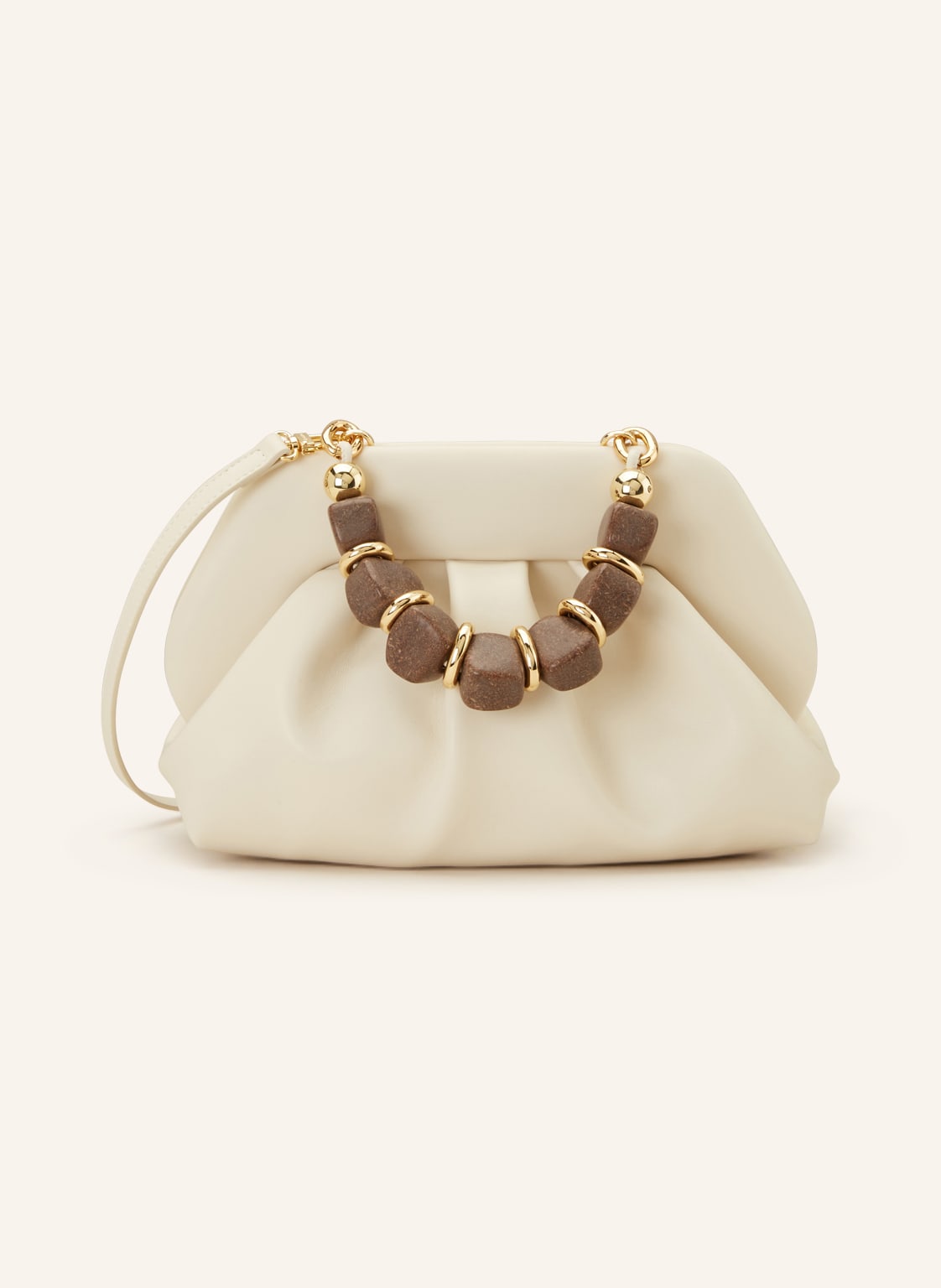 Image of Themoirè Clutch Tia weiss