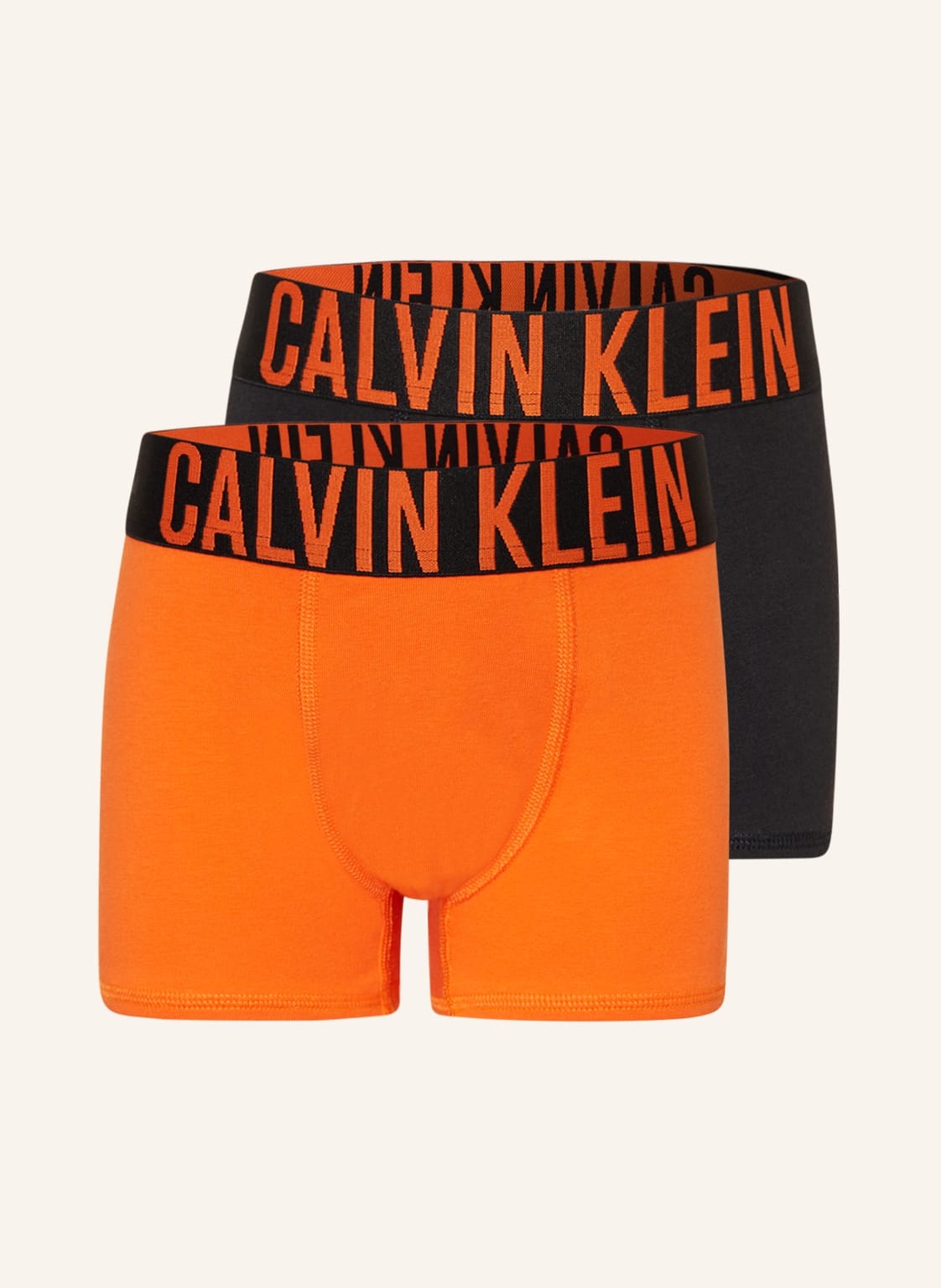 Image of Calvin Klein 2er-Pack Boxershorts Intense Power orange