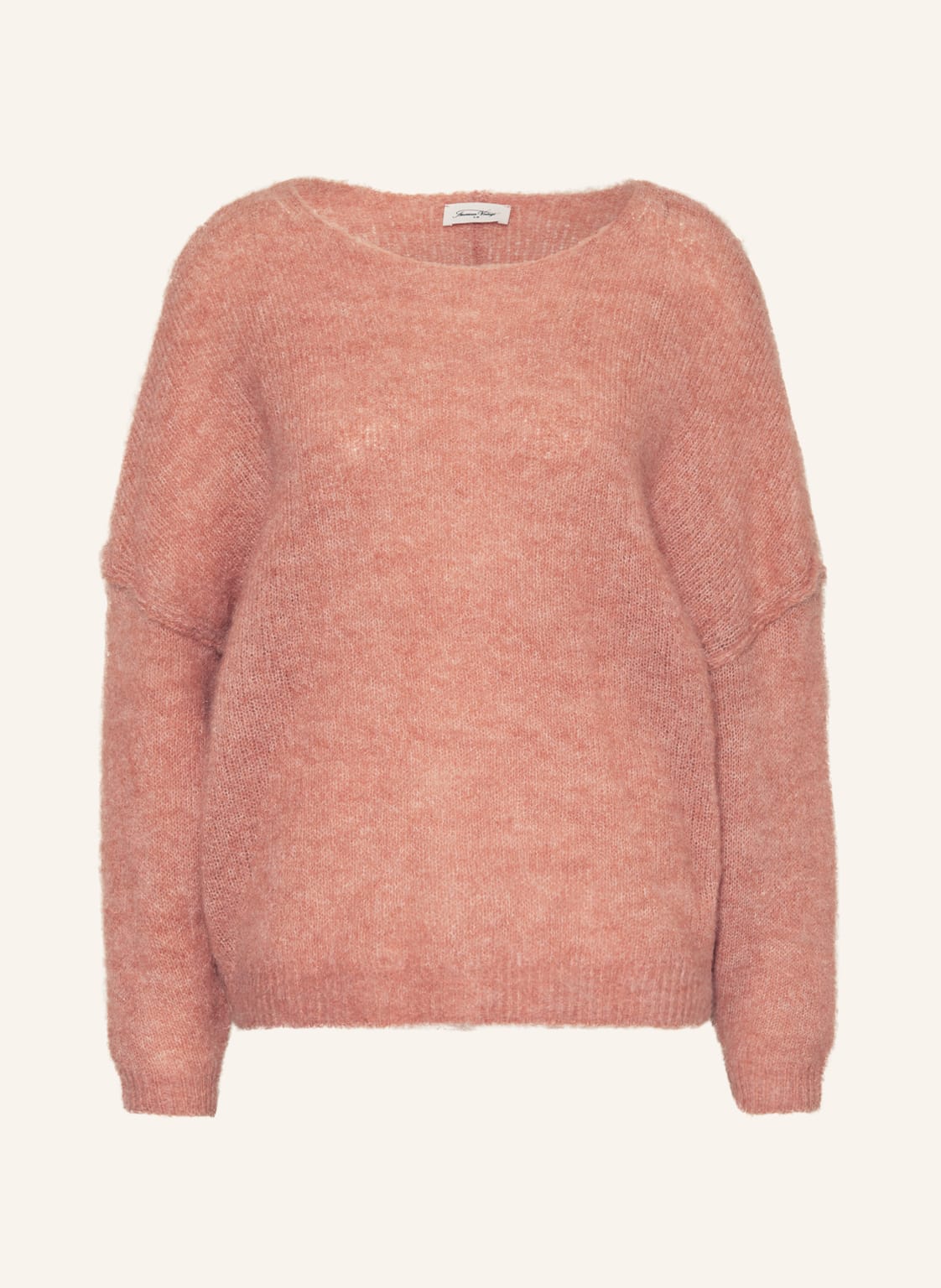 Image of American Vintage Oversized-Pullover Yanbay rot