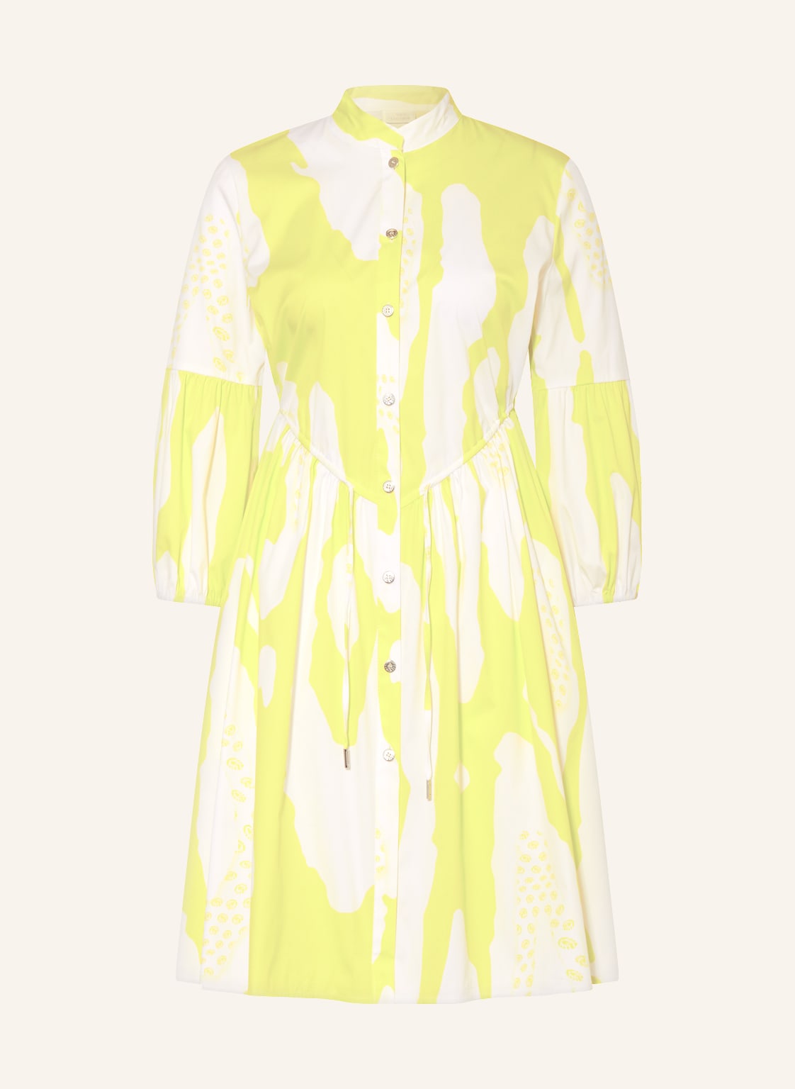 Image of Sportalm Hemdblusenkleid Mit 3/4-Arm gelb