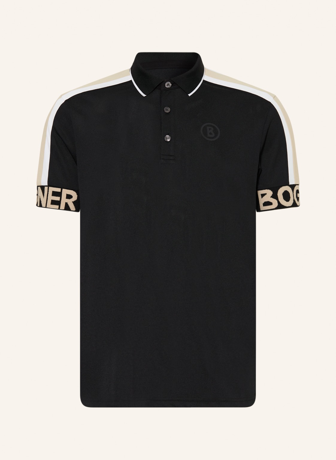 Image of Bogner Piqué-Poloshirt Claudio schwarz