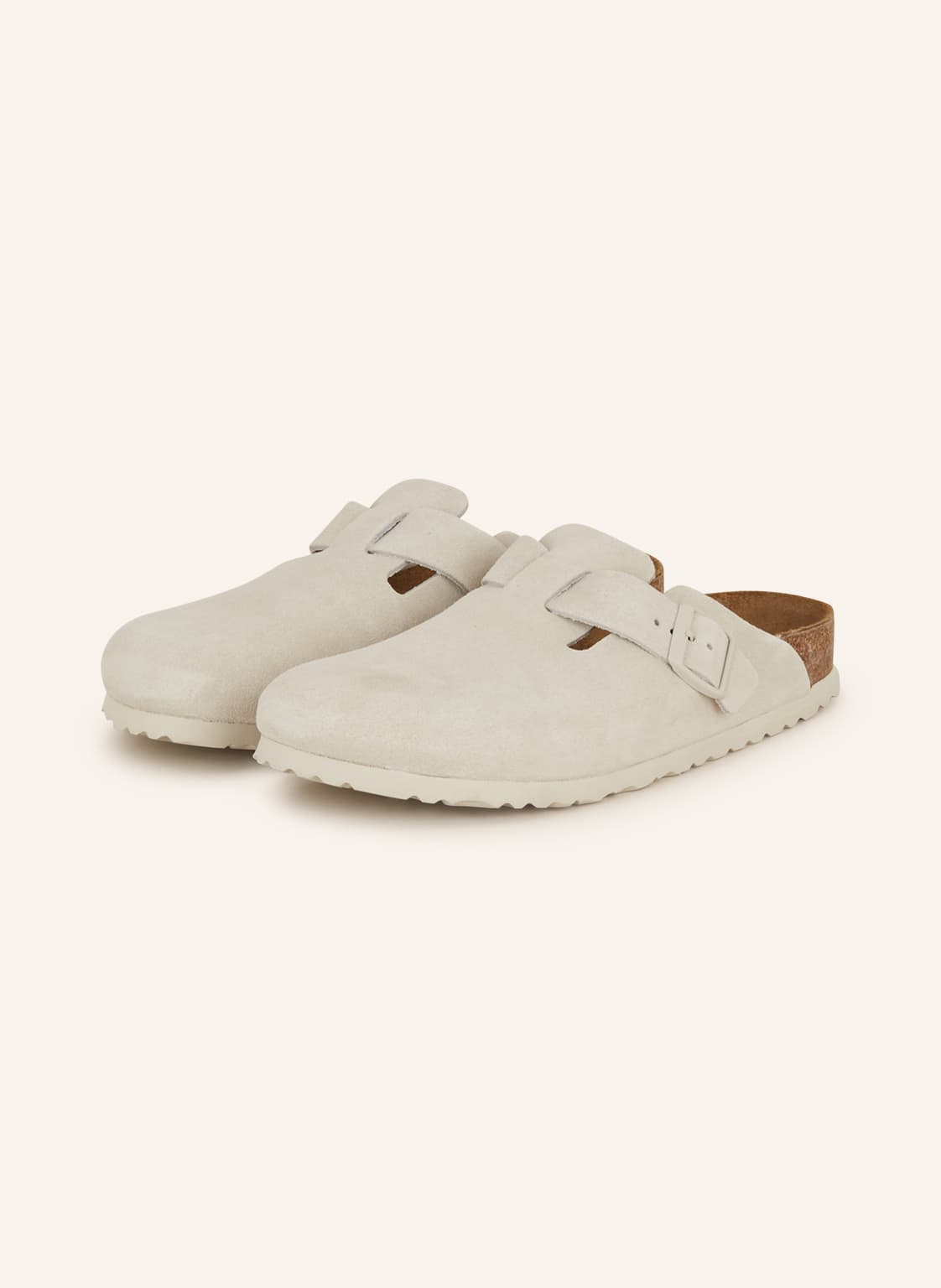 Image of Birkenstock Pantoletten Boston weiss