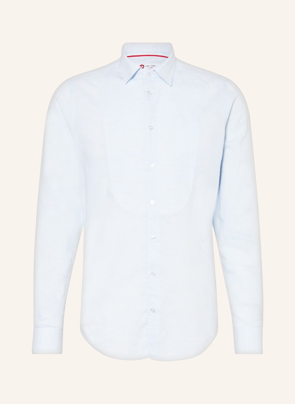 Image of Cg - Club Of Gents Hemd Philbert Slim Fit blau