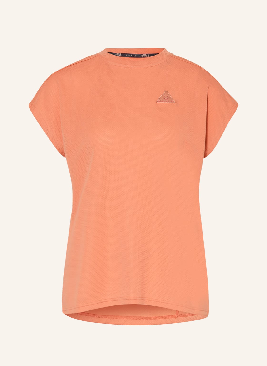 Image of Maloja Radshirt Eschem Aus Mesh orange