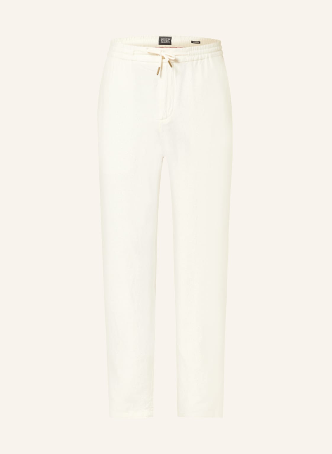 Image of Scotch & Soda Chino Warren Mit Leinen weiss
