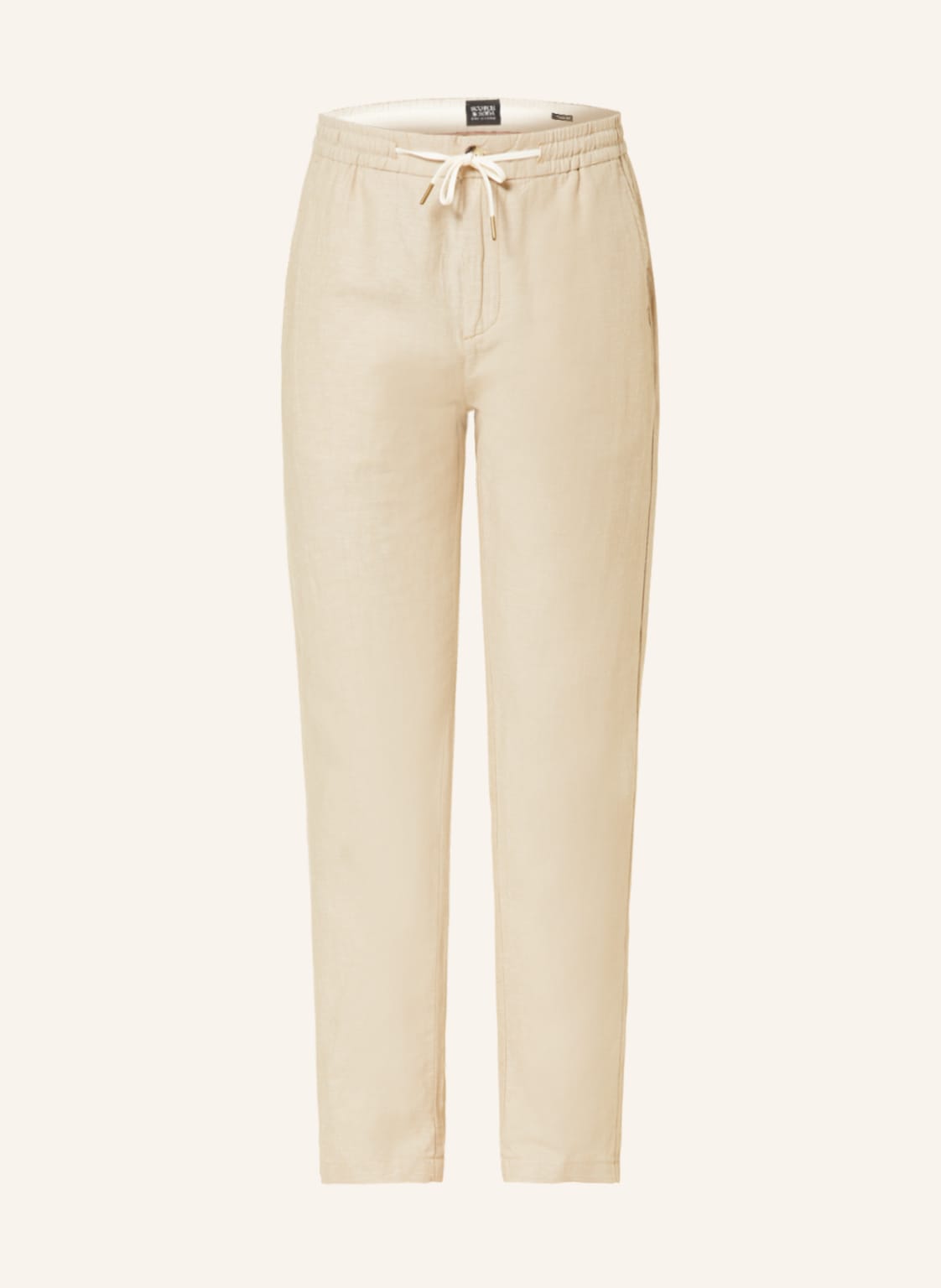 Image of Scotch & Soda Chino Warren Mit Leinen beige