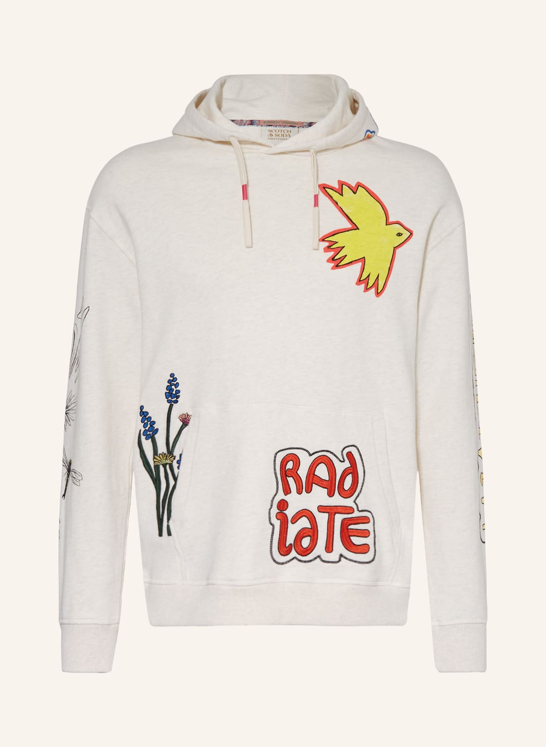 Image of Scotch & Soda Hoodie weiss