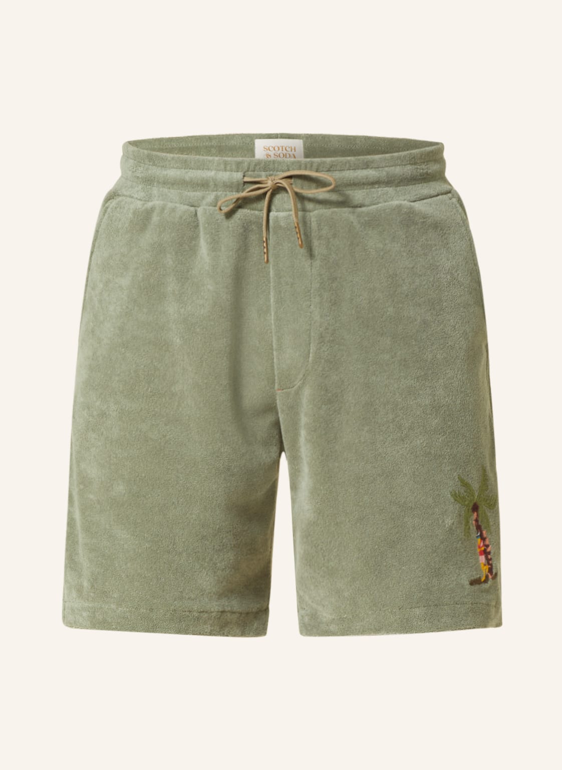 Image of Scotch & Soda Frotteeshorts Fave gruen