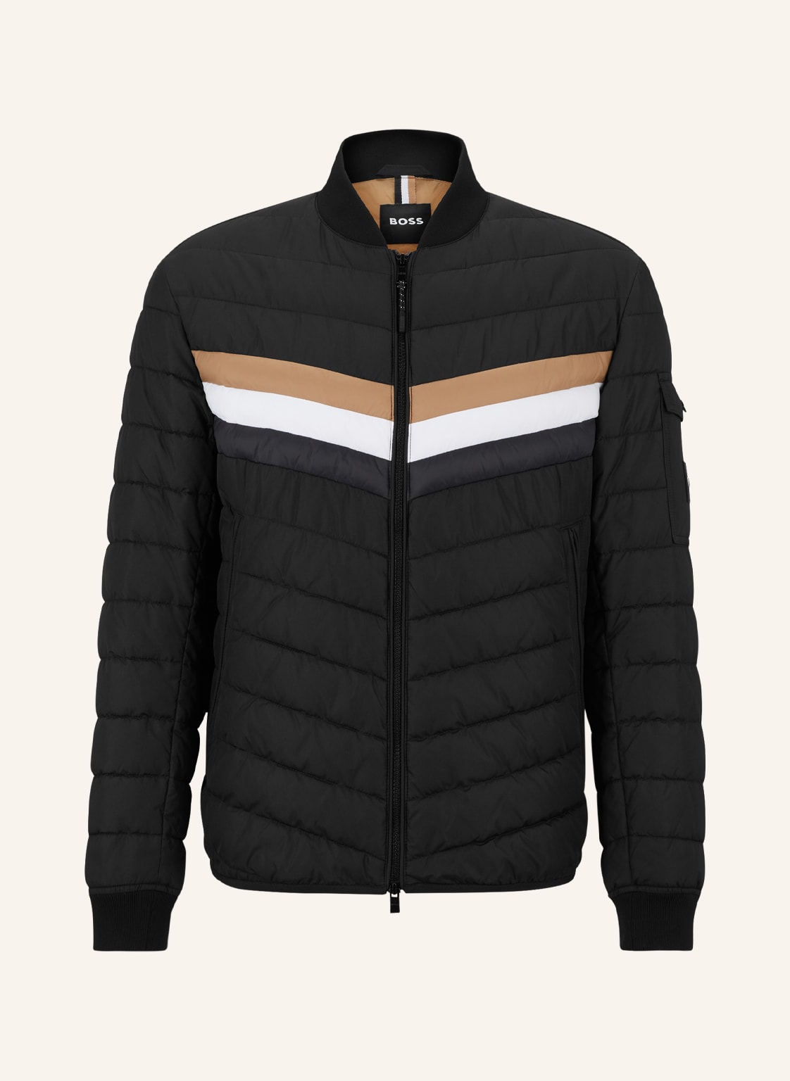 Image of Boss Steppjacke Covillo schwarz