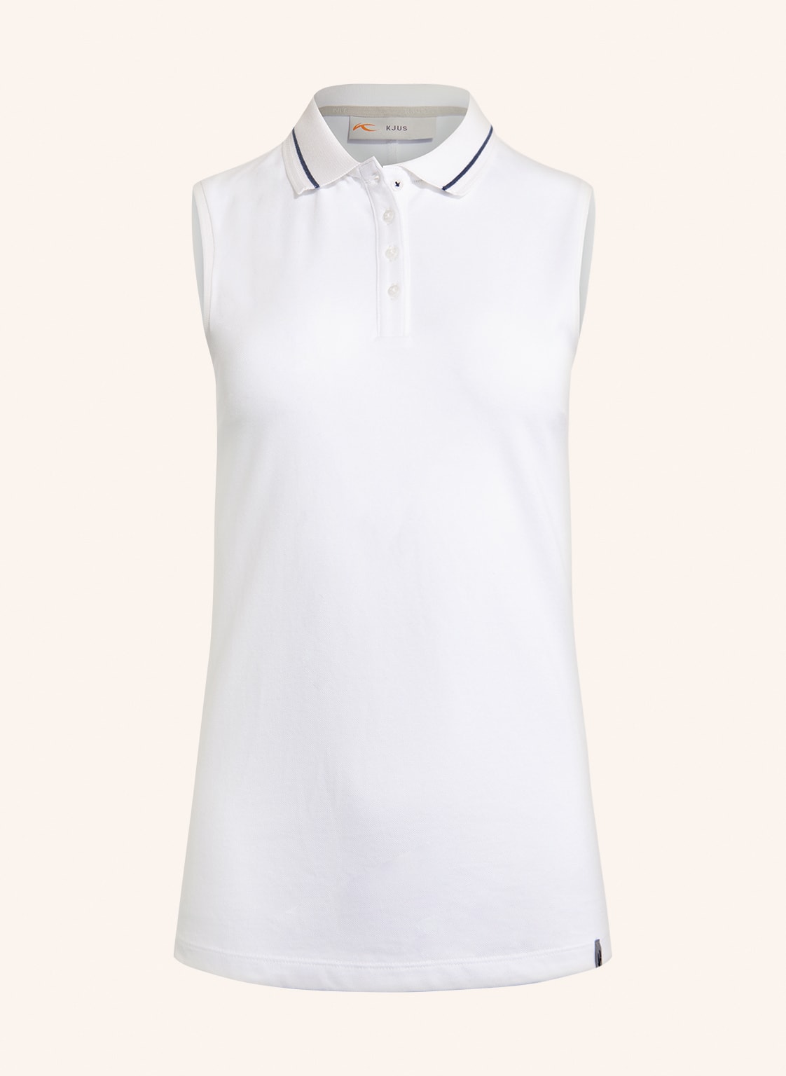 Image of Kjus Piqué-Poloshirt Sanna Mit Uv-Schutz 30+ weiss