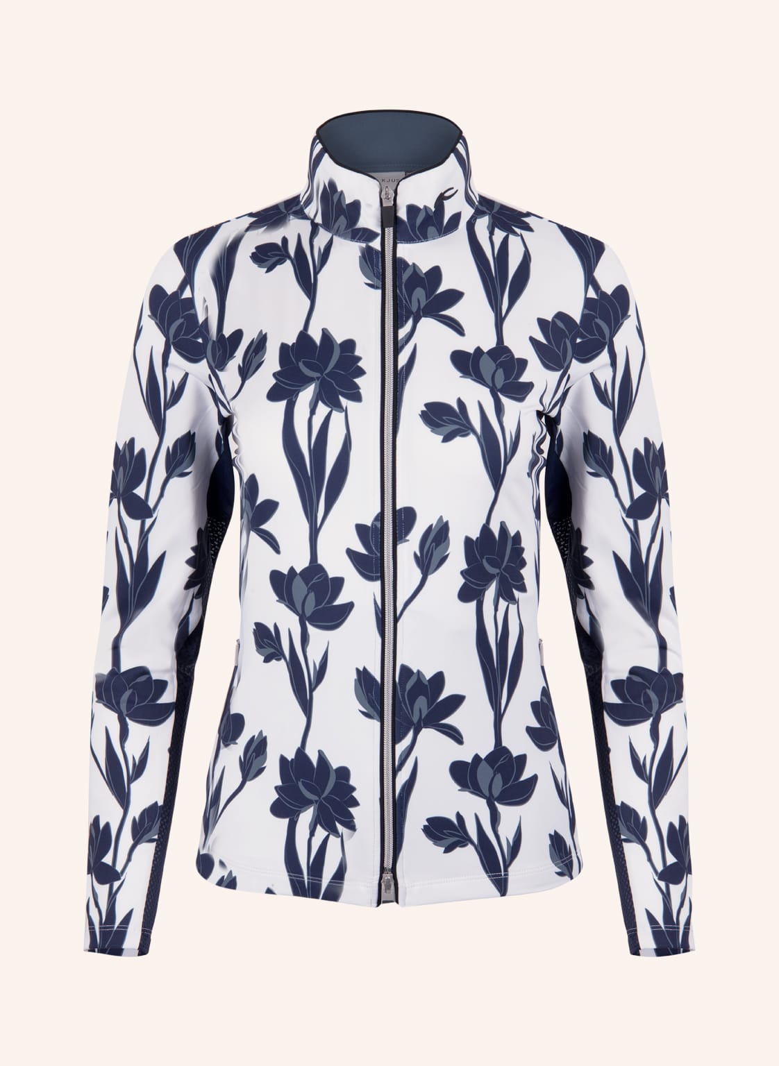 Image of Kjus Midlayer-Jacke Sunshine Mit Mesh weiss