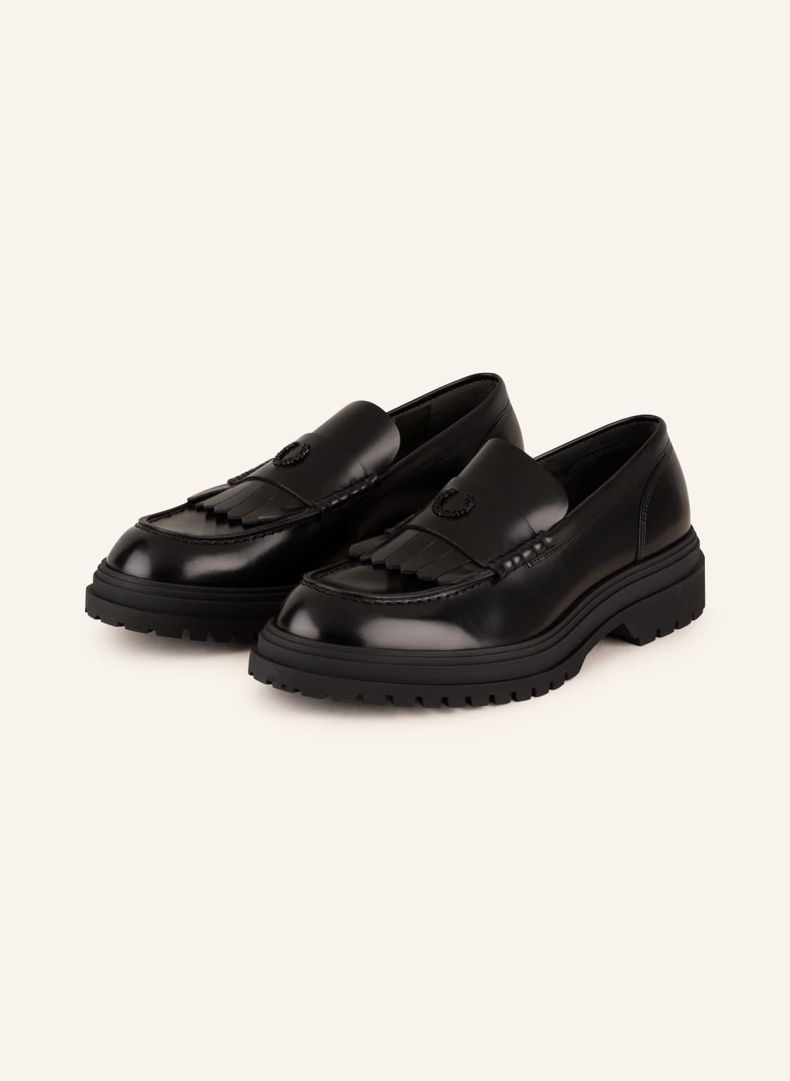 Image of Fred Perry Loafer schwarz