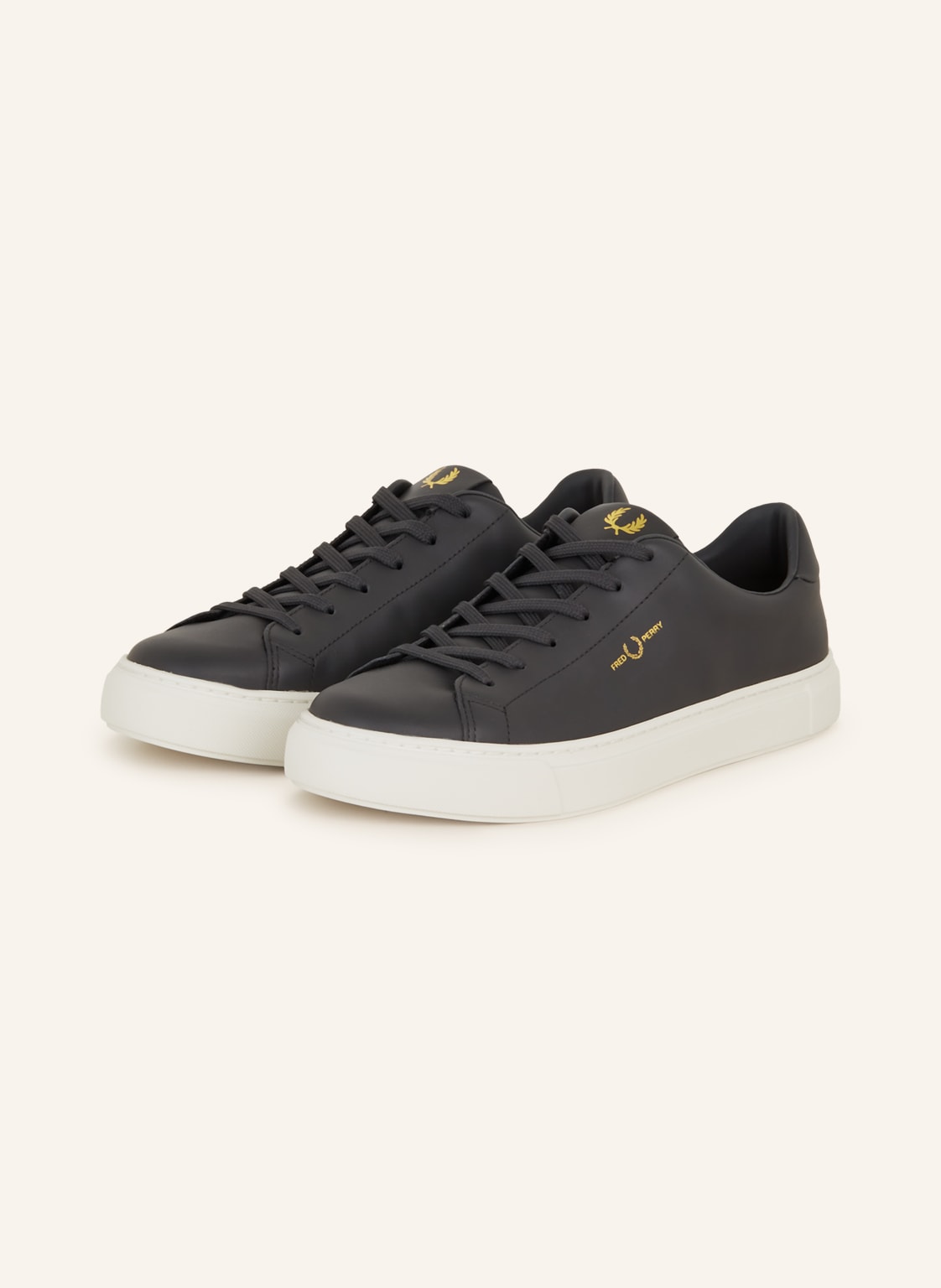Image of Fred Perry Sneaker schwarz