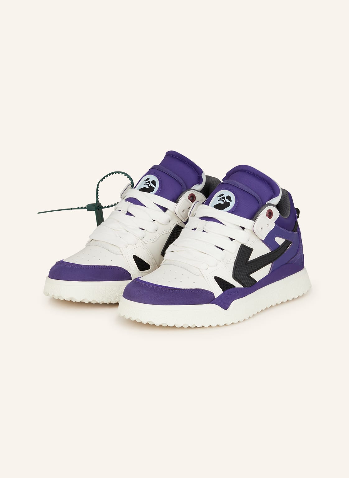 Image of Off-White Hightop-Sneaker violett