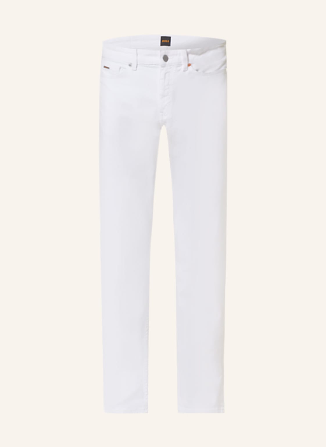 Image of Boss Jeans Delaware Slim Fit weiss