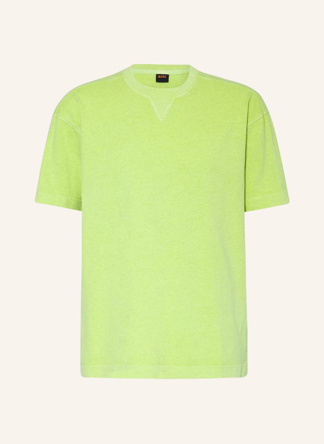 Image of Boss T-Shirt Teneon gruen