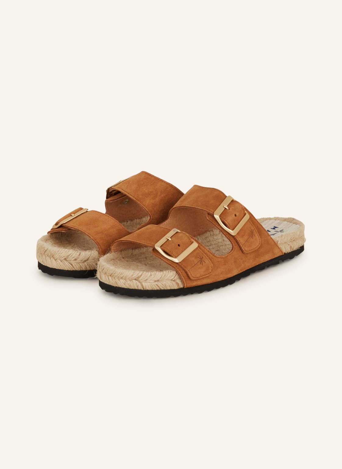 Image of Manebí Pantoletten Nordic braun