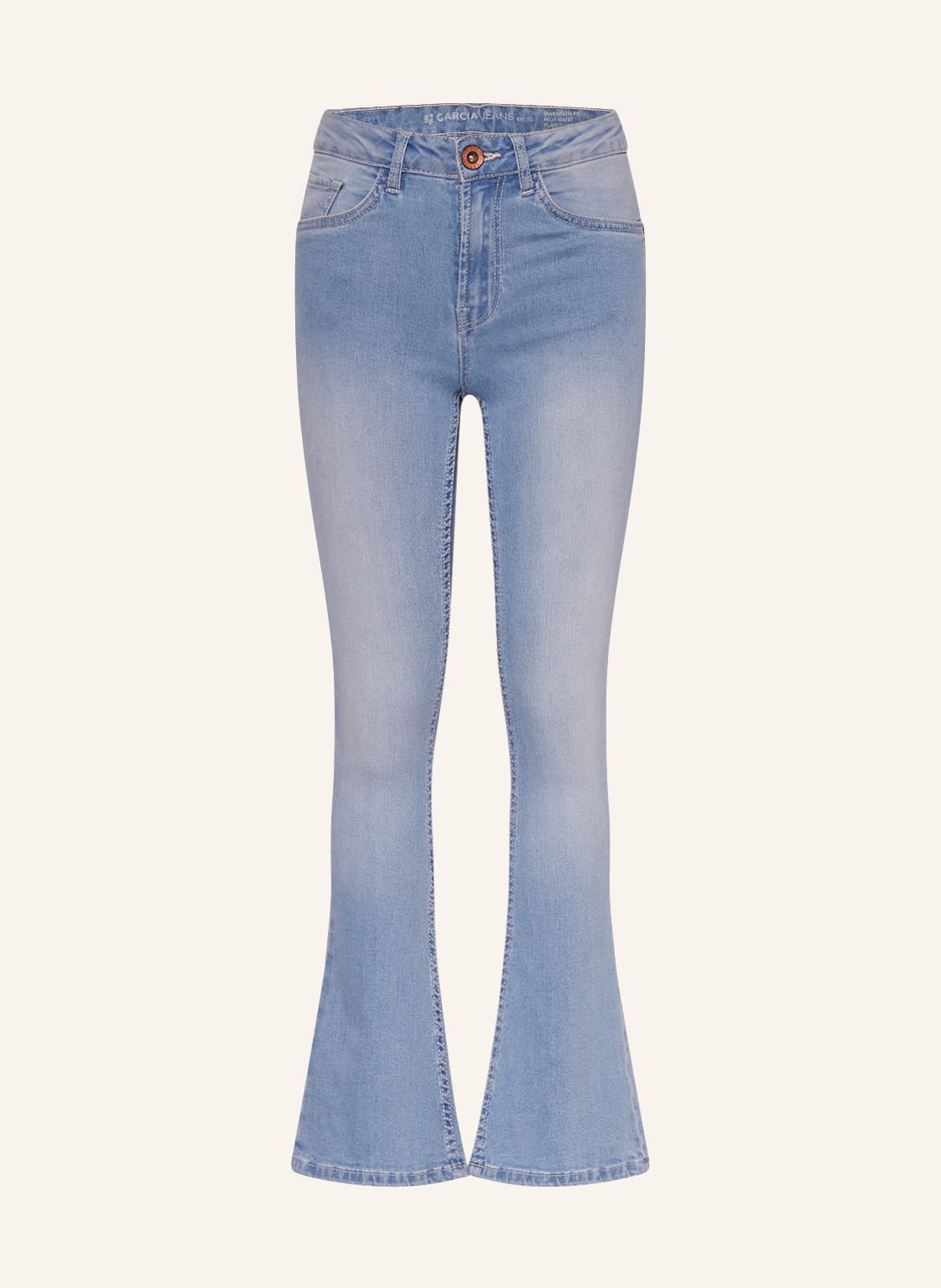 Image of Garcia Jeans Flared Fit blau