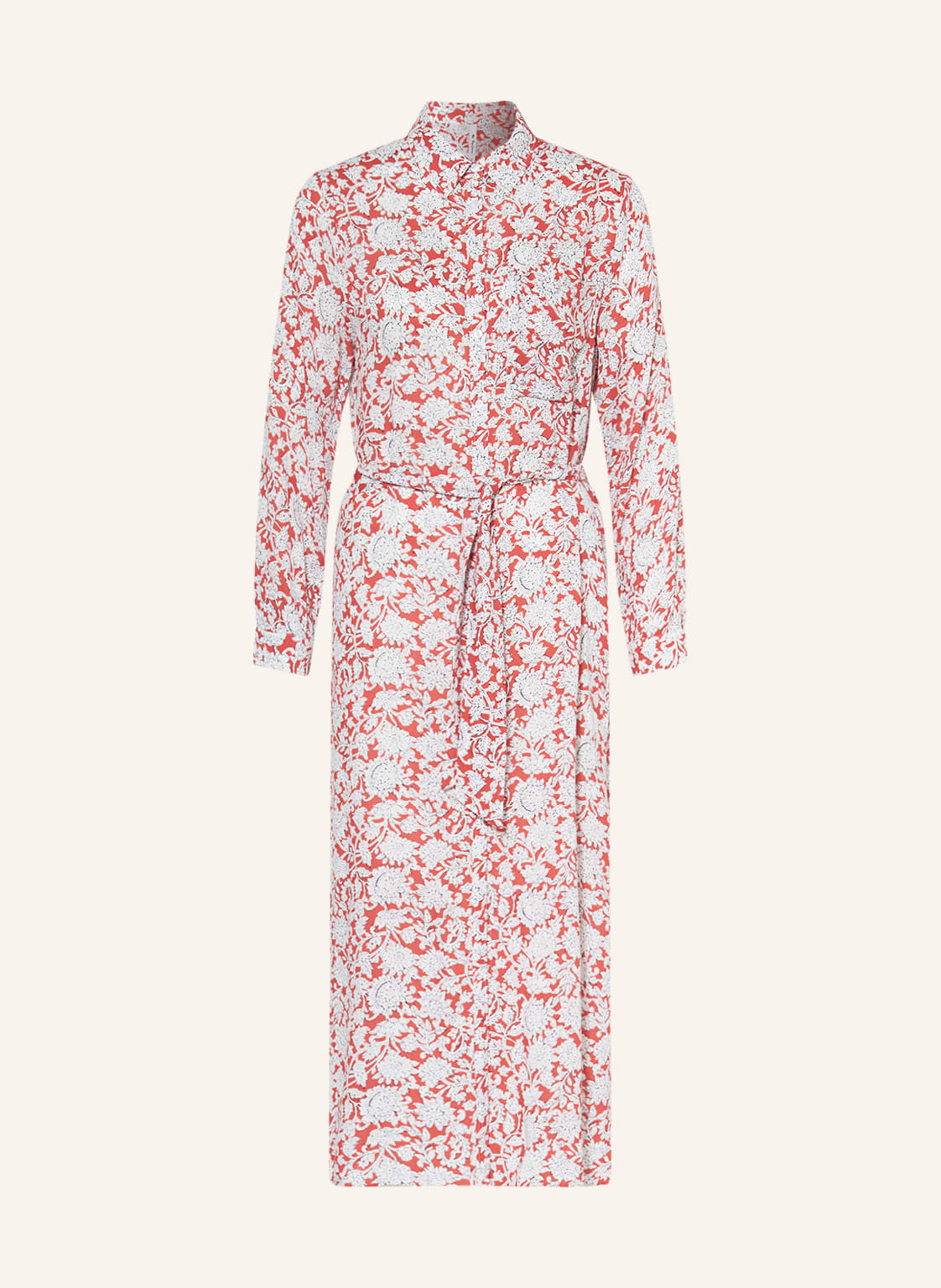 Image of Pepe Jeans Hemdblusenkleid Perah rot