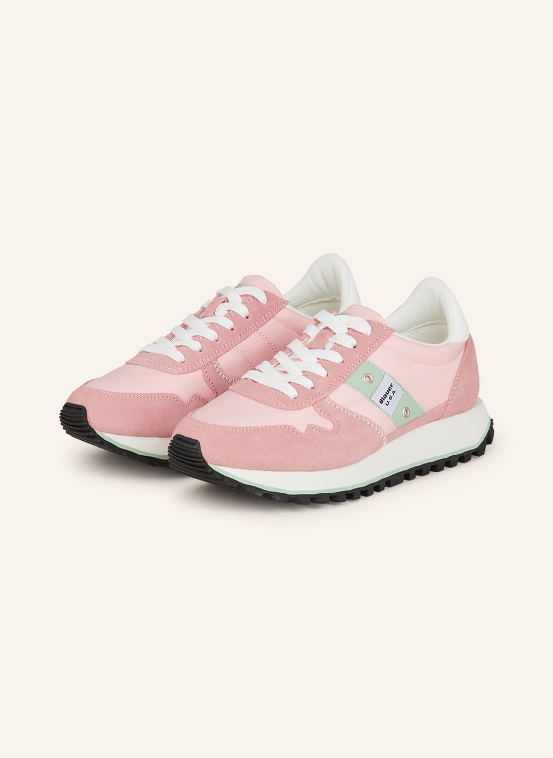 Image of Blauer Sneaker Millen pink