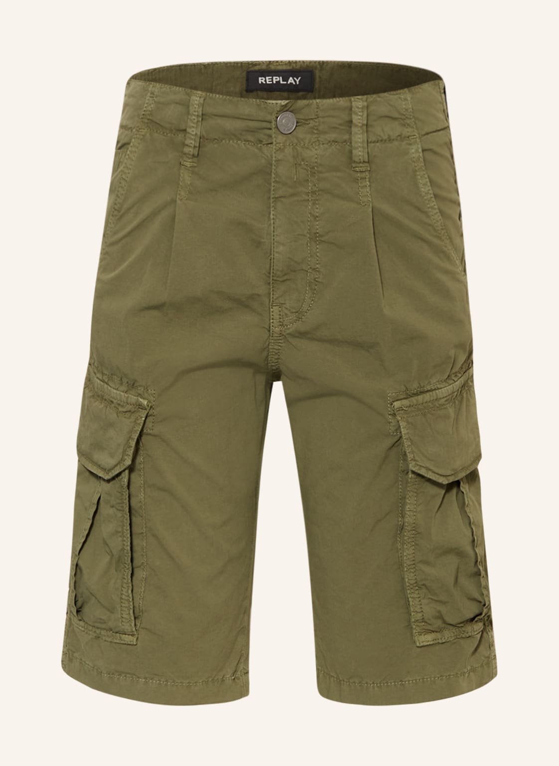 Image of Replay Cargoshorts gruen