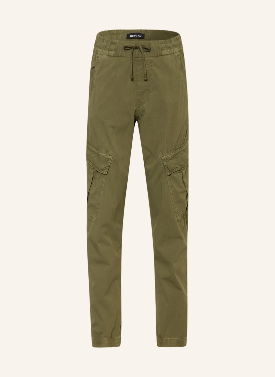 Image of Replay Cargohose gruen