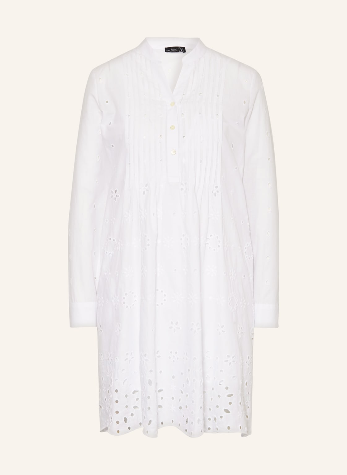 Image of Van Laack Kleid Kawei Mit Lochspitze weiss