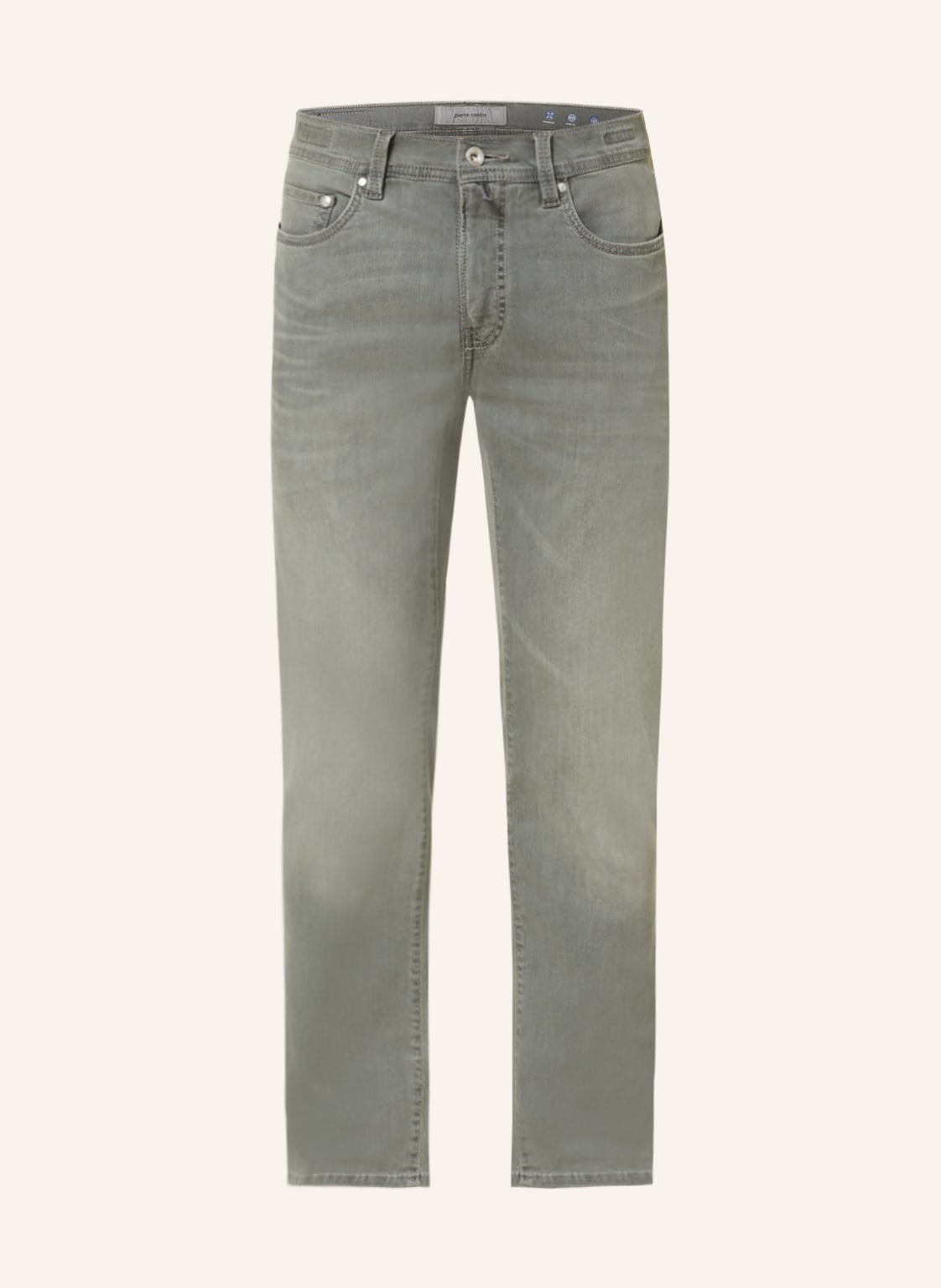 Image of Pierre Cardin Jeans Lyon Futureflex Tapered Fit gruen